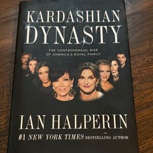 Kardashian Dynasty Coffee Table Book by - Black Cover EUC